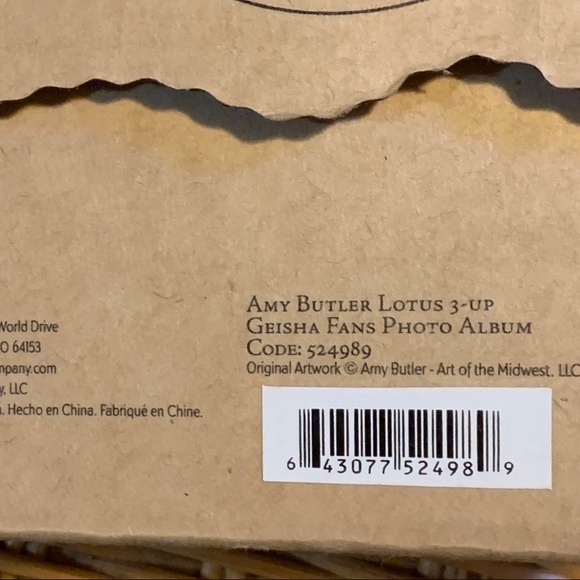 Amy Butler Geisha Fans photo album New - Picture 4 of 4